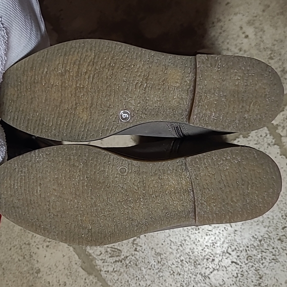 Anthropologie Liendo by Seychelles Gray Suede Tall Boots Size 9 - Picture 6 of 12